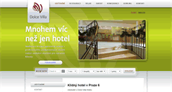 Desktop Screenshot of dolcevilla.cz